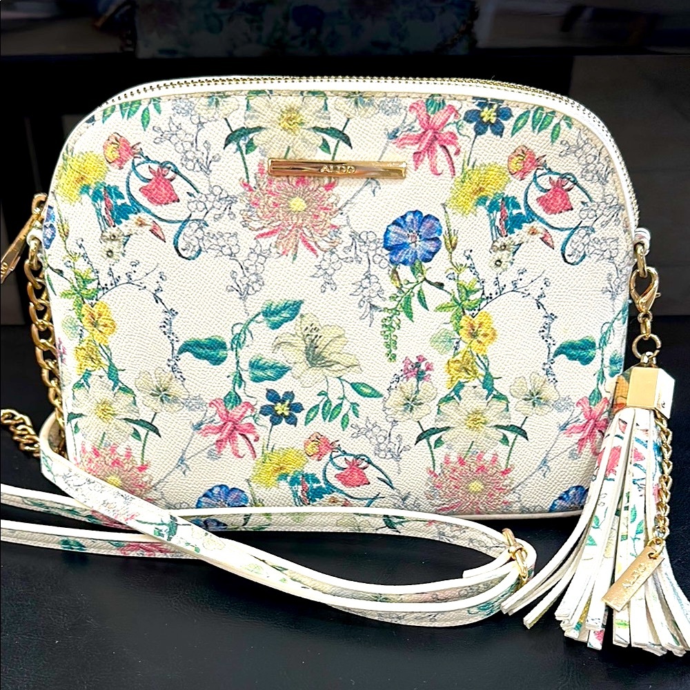 Aldo Floral Crossbody Bag